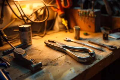 como afilar pinzas de electricista