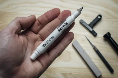 como afilar un sharpie